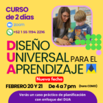 Diseño Universal para el Aprendizaje – streaming – dos pagos